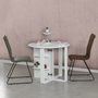 Hanah Home Mesa Plegable Extensible Blanco
